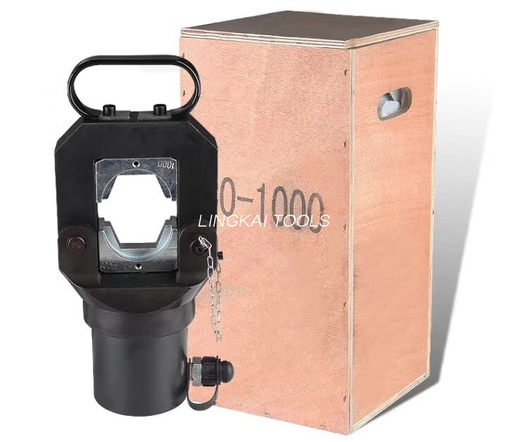 CO-1000 ஹைட்ராலிக் கம்ப்ரசர் டவர் பாதுகாப்பு உபகரணங்கள் 55T அறுகோண கிரிம்பிங் வரம்பு 400-1000mm2