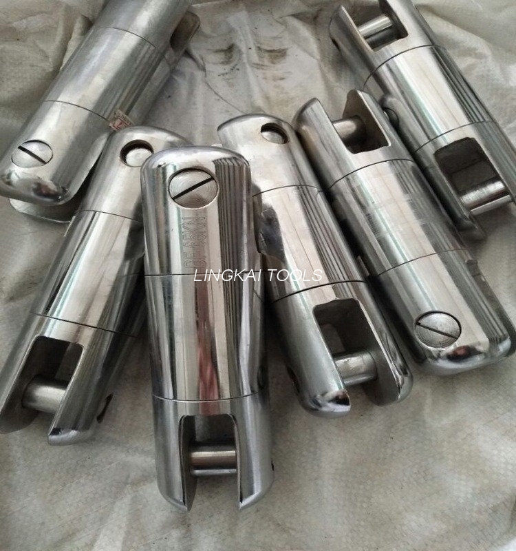 SLX-3 டிரான்ஸ்மிஷன் லைன் டூல் / உயர் வலிமை ஸ்டீல் ஸ்விவல் ஜாயின்ட் ரேட்டட் லோட் 50kN