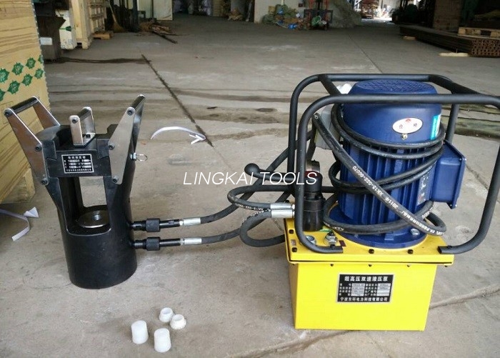 ஐஎஸ்ஓ தரநிலை ஹைட்ராலிக் கிரிம்பிங் கருவி 800 பார் எலக்ட்ரிக் என்ஜின் வகை ஹைட்ராலிக் பம்ப்