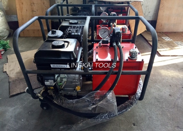 கேசன்லைன் எஞ்சின் ஹைட்ராலிக் யூனிட் ஹைட்ராலிக் பம்ப் பெட்ரோல் எஞ்சின் கிரிம்பிங் கருவிகளுக்காக இயக்கப்படுகிறது