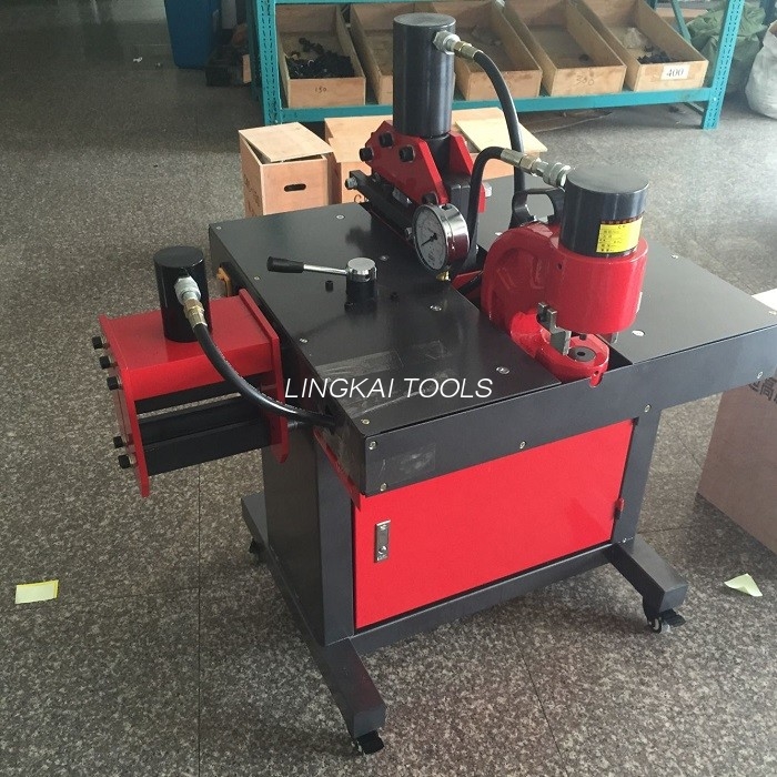 200V 50HZ மின்னழுத்தத்துடன் கூடிய உயர் செயல்திறன் ஹைட்ராலிக் கிரிம்பிங் கருவி பஸ்பார் செயலாக்கம்