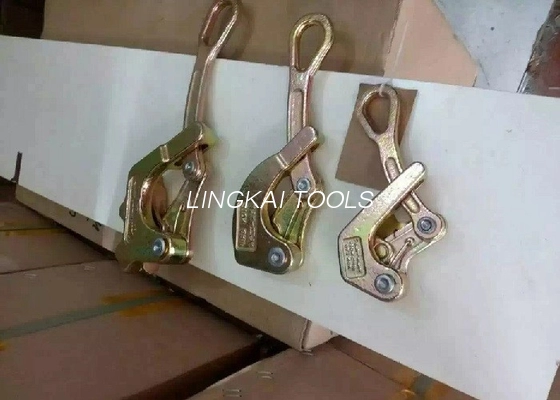 3 டன் கம் அலாங் மெட்டல் கேபிள் க்லேண்ட் கிளாம்ப் / செல்ஃப் கிரிப்பிங் கம் அலாங் கிளாம்ப்